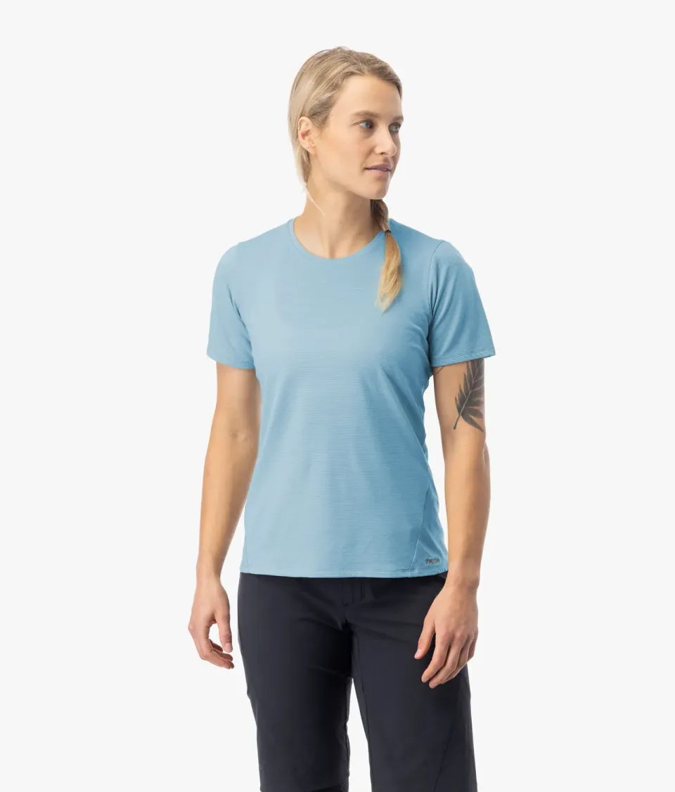 7MESH Desperado Merino t-shirt Sky Blue dam