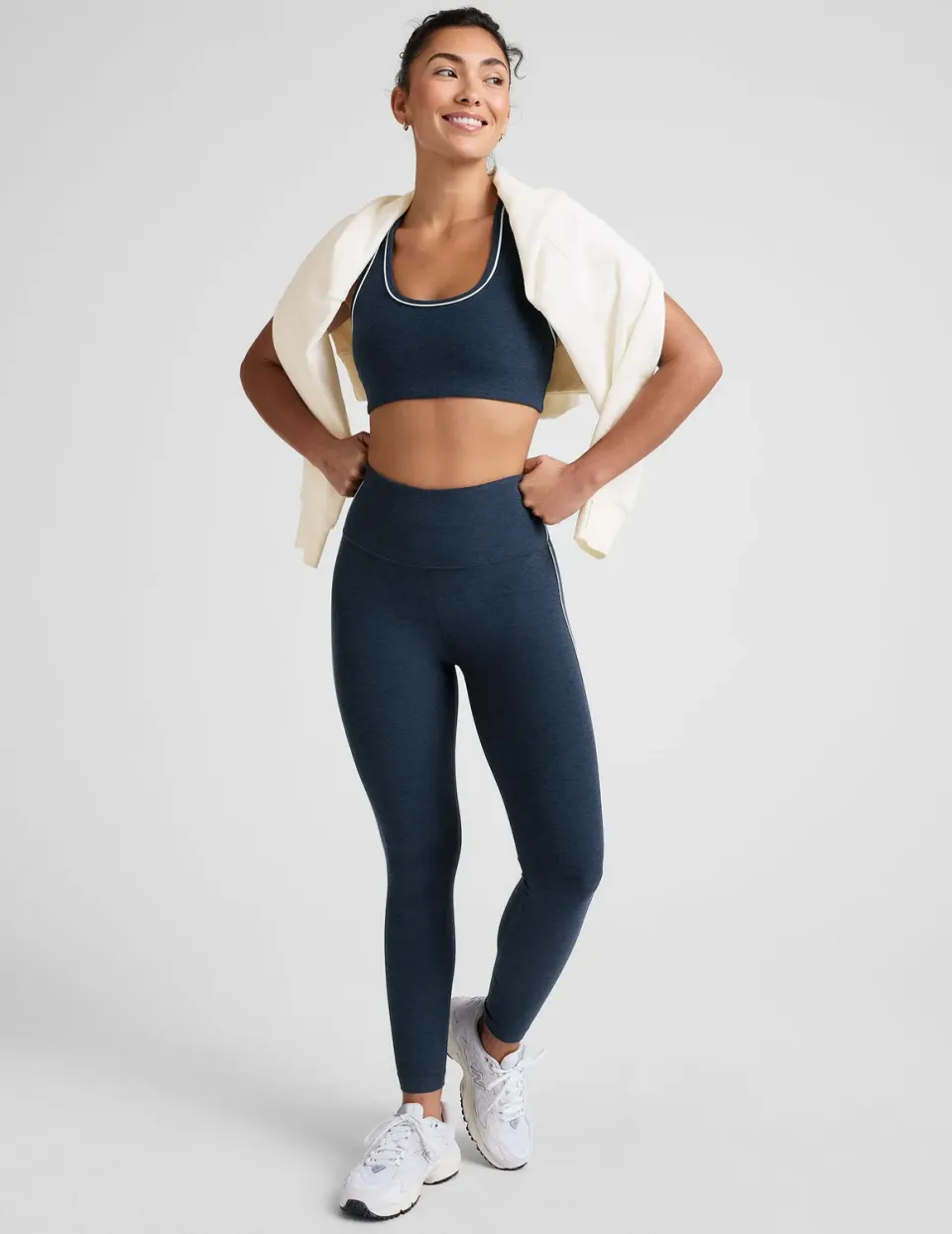 Beyond Yoga Spacedye Ready Midi Legging leggings Nocturnal Navy blå