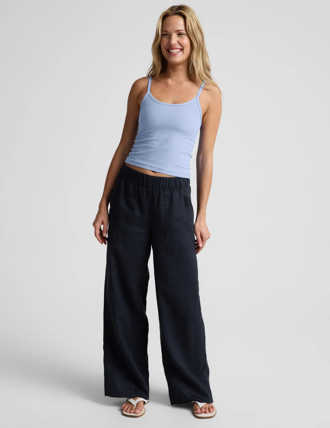 Beyond Yoga Spacedye Forever Tank linne Pastel Periwinkle med bh