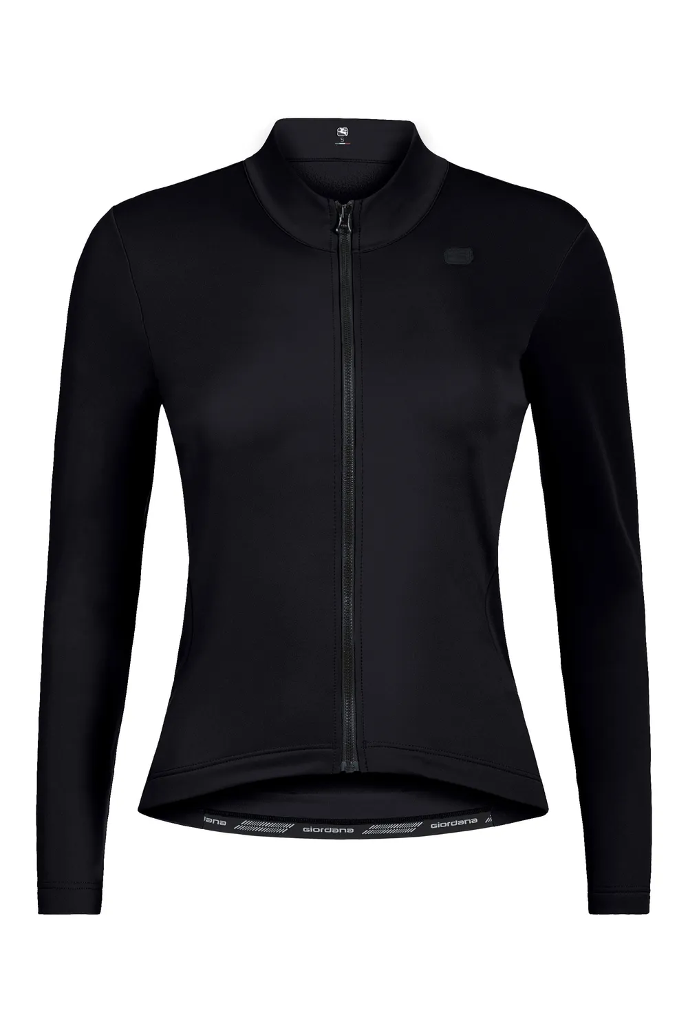 Giordana SilverLine Thermal cykeltröja svart dam 3 fickor