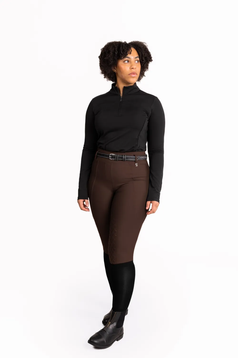 ZacZess London Nougat Hybrid ridleggings plus