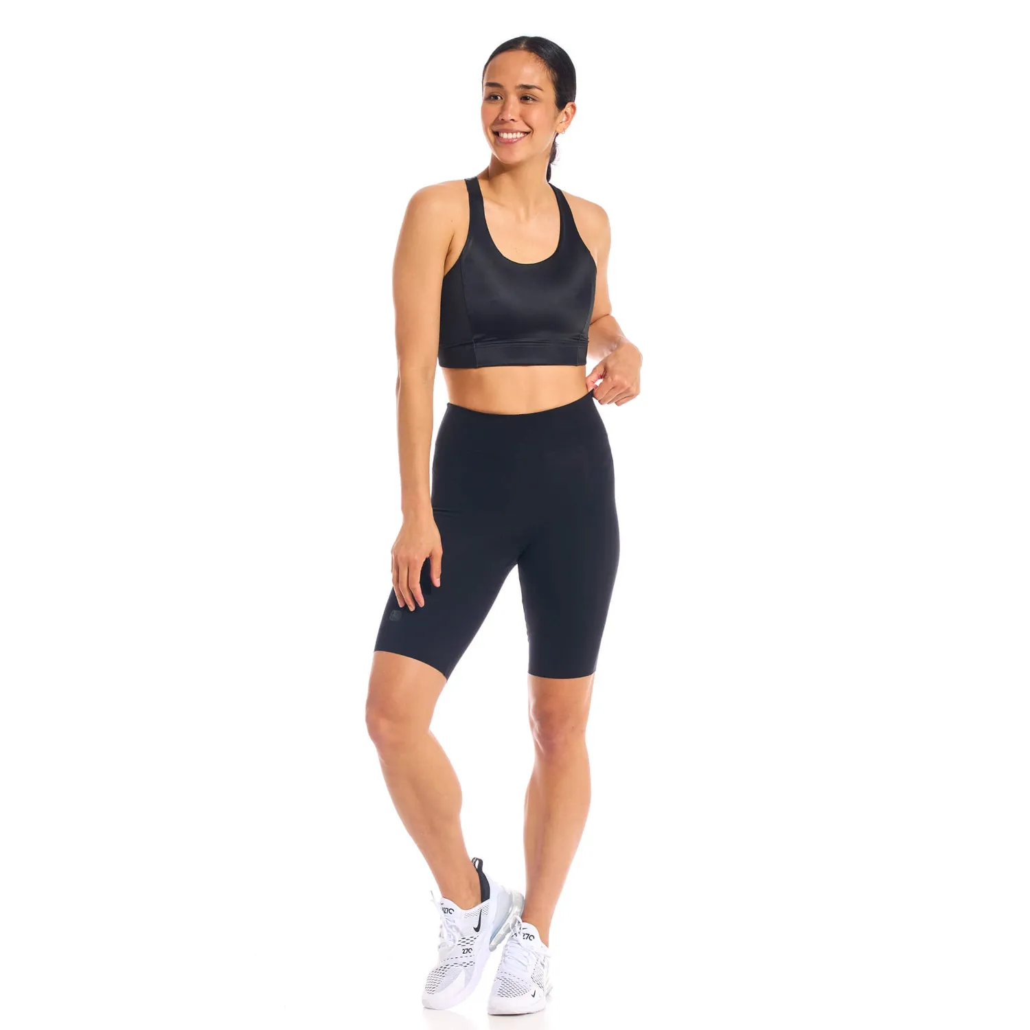 Giordana Activewear träningsshorts svart hög midja