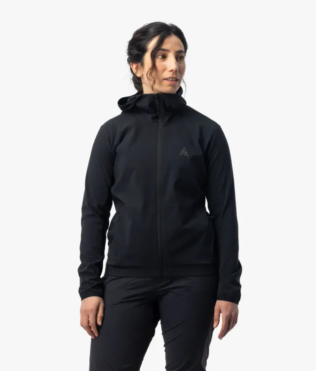 7MESH Spruce Hoody hoodie Black WTV 200 dam