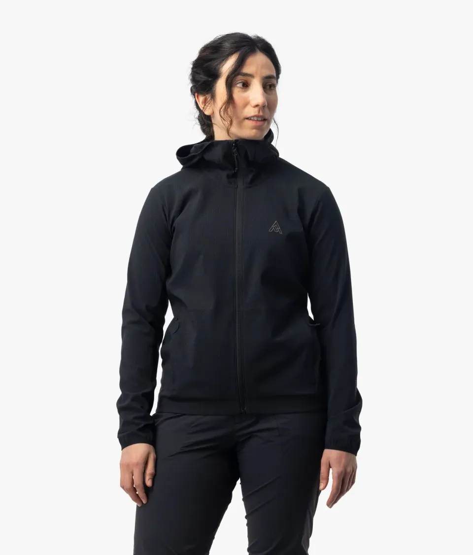 7MESH Spruce Hoody hoodie Black WTV 200 dam