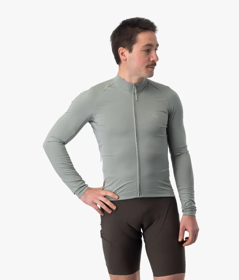 7mesh Atlas Long Sleeve cykeltröja Shadow fickor
