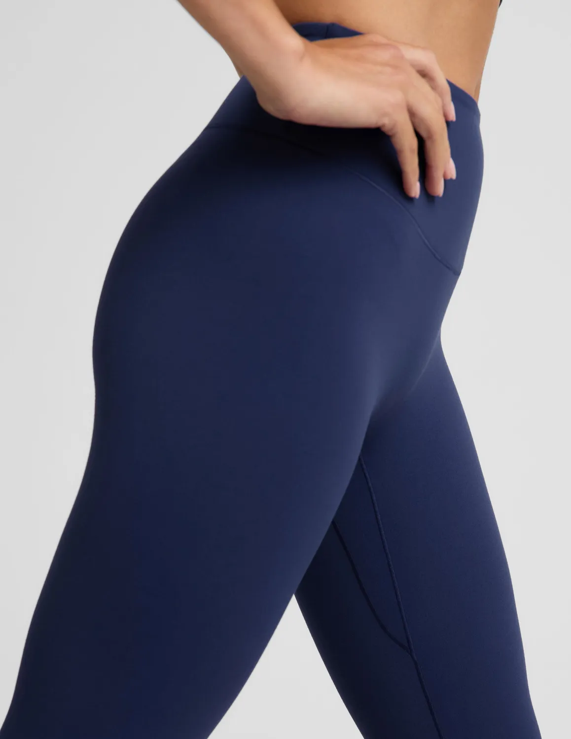 Beyond Yoga Glowzone High Waisted Midi Leggings Deep Ocean blå