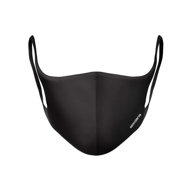 Giordana Solid ansiktsmask svart tvättbar