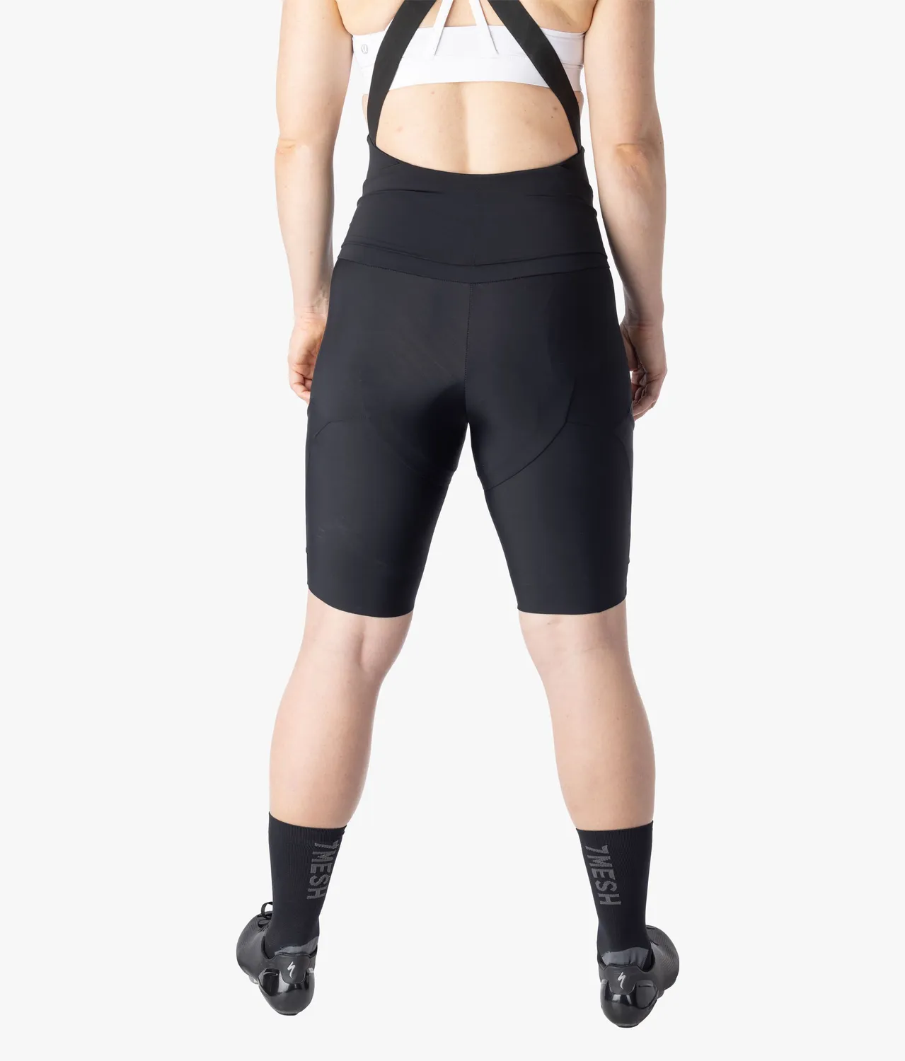 7MESH WK3 Cargo Bib Short cykelbyxor Black med fickor