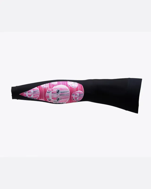 MB Wear Pink Skull 18 benvärmare S/M varma