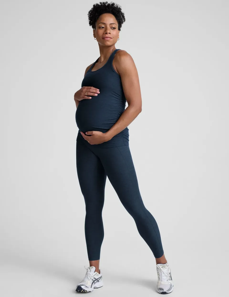 Beyond Yoga Spacedye Love the Bump mammaleggings navy fickor
