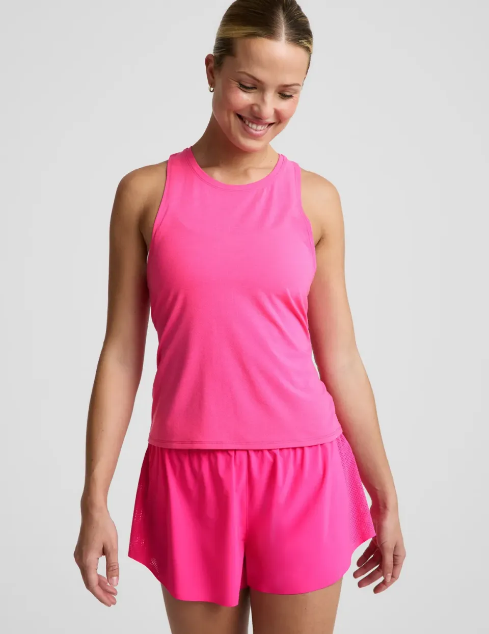 Beyond Yoga Breezeweight Active linne pink glow lätt