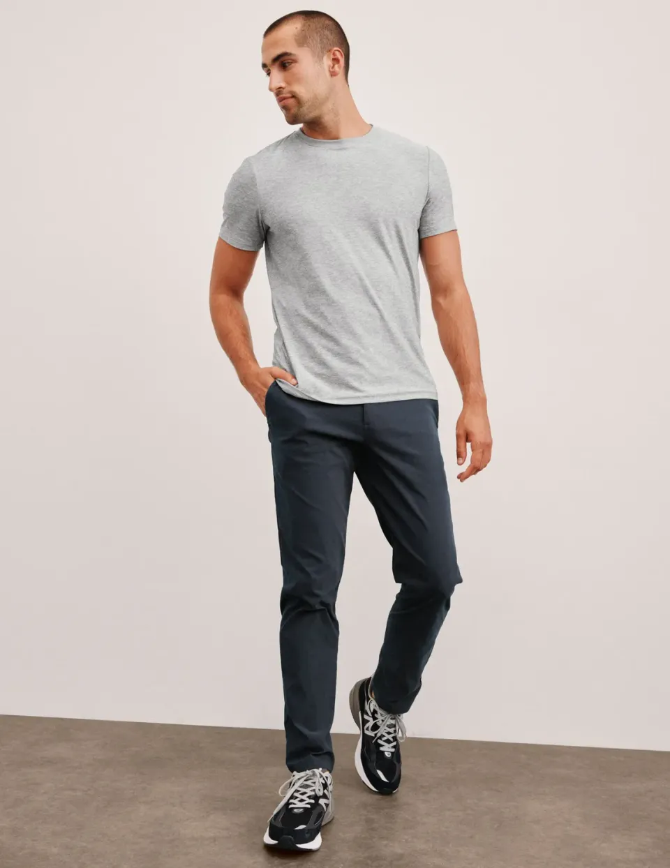 Beyond Yoga Element Men's Chino Trouser 32" chinos nocturnal navy regular