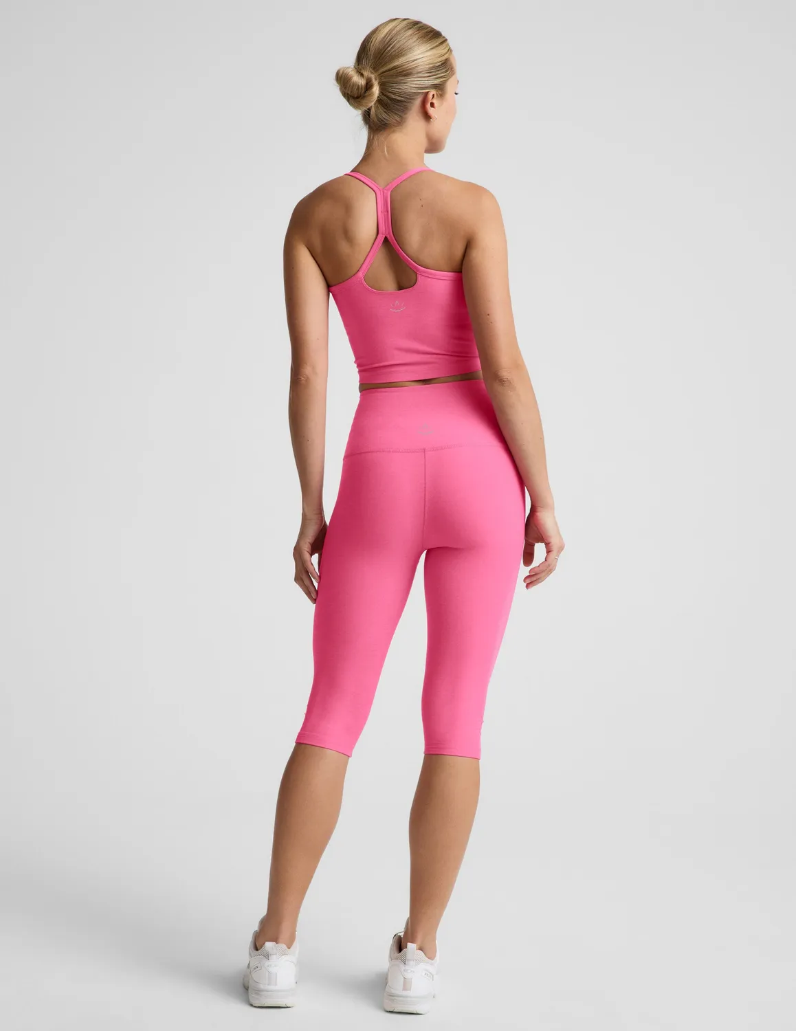 Beyond Yoga Spacedye Pedal Pusher capri Luscious Pink mjuka