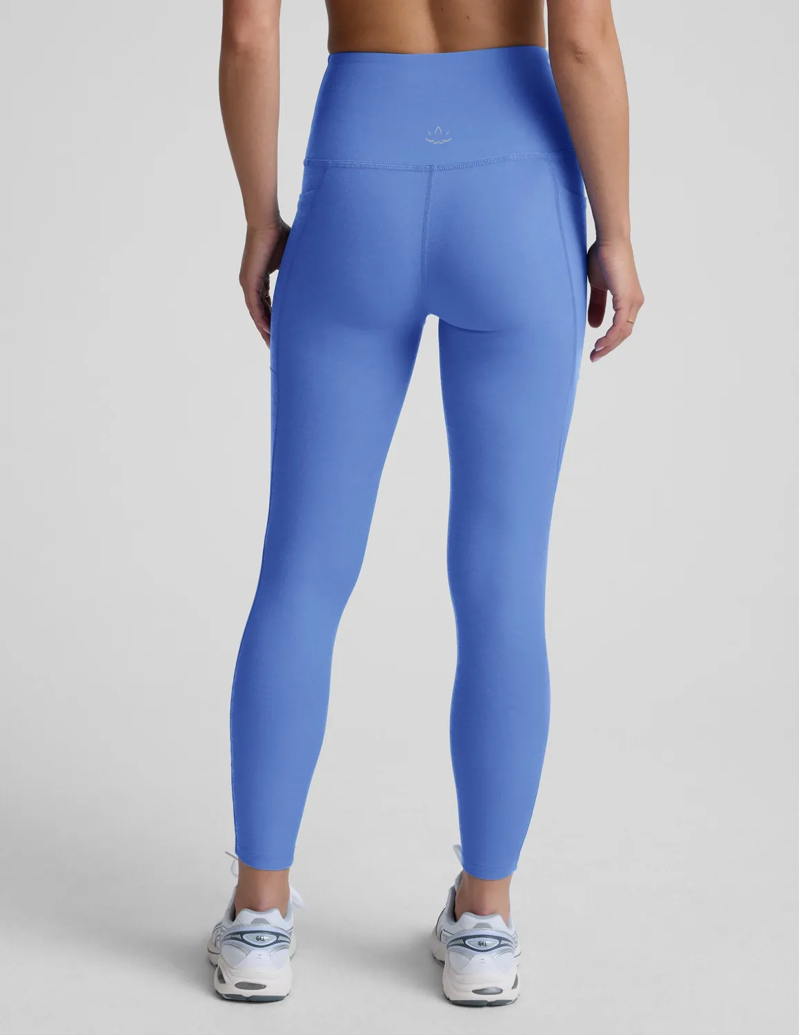 Beyond Yoga Spacedye Out Of Pocket High Waisted Midi Legging Wild Flower Blue Heather