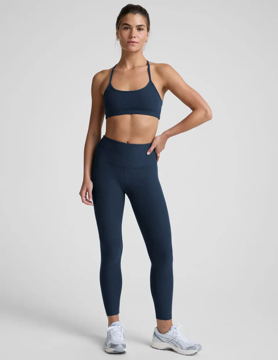 Beyond Yoga Spacedye Caught In The Midi High Waisted leggings Nocturnal Navy