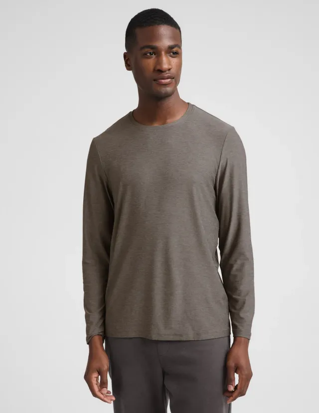 Beyond Yoga Always Beyond Long Sleeve Crew 2.0 tröja Soft Umber