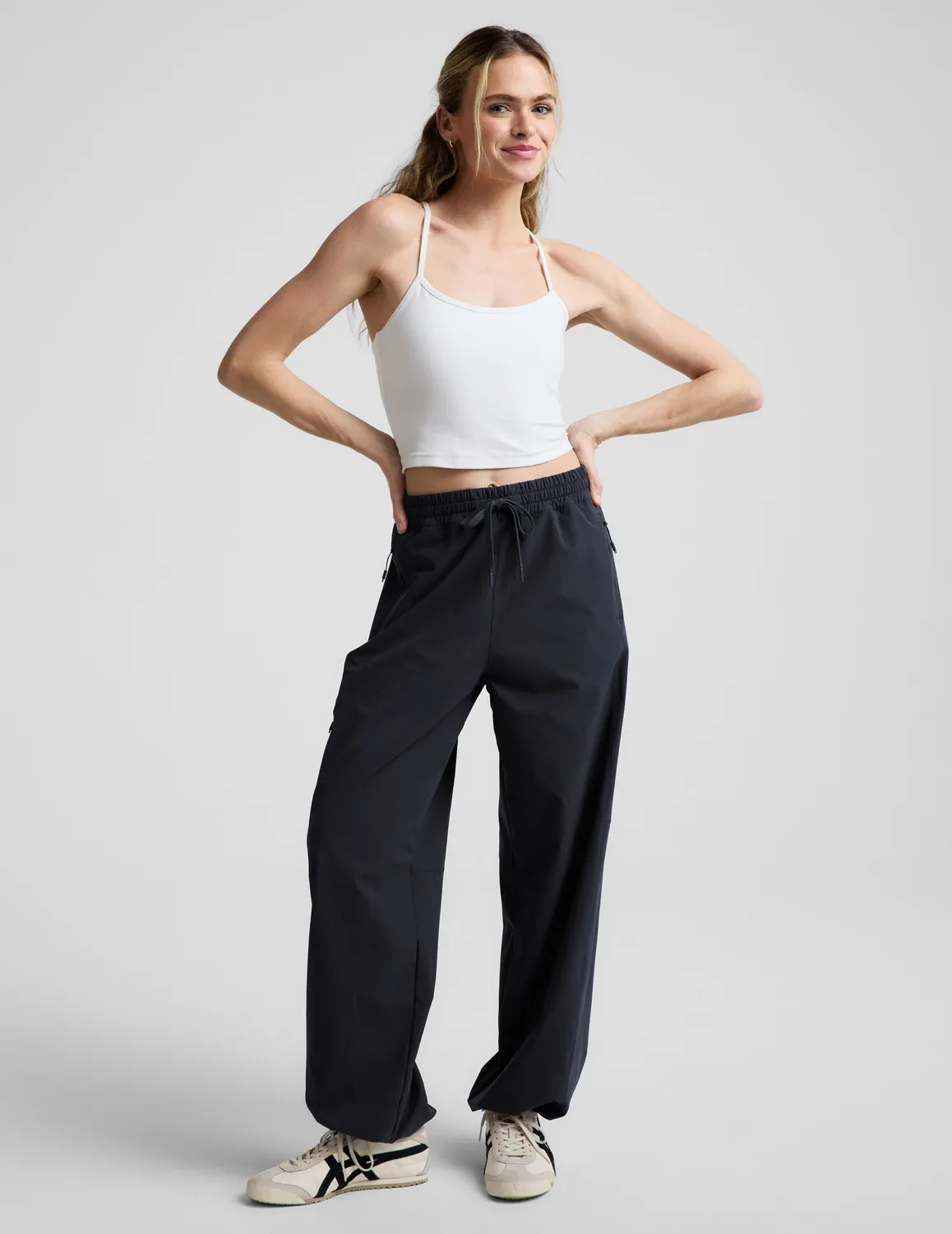 Beyond Yoga Peak Pant friluftsbyxor nocturnal navy 30 tum