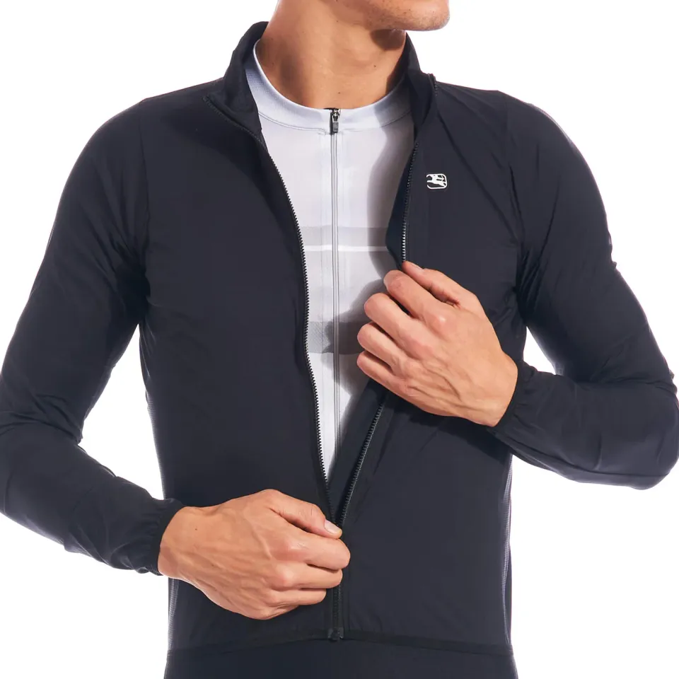 Giordana NX-G vindjacka svart vindtät packbar