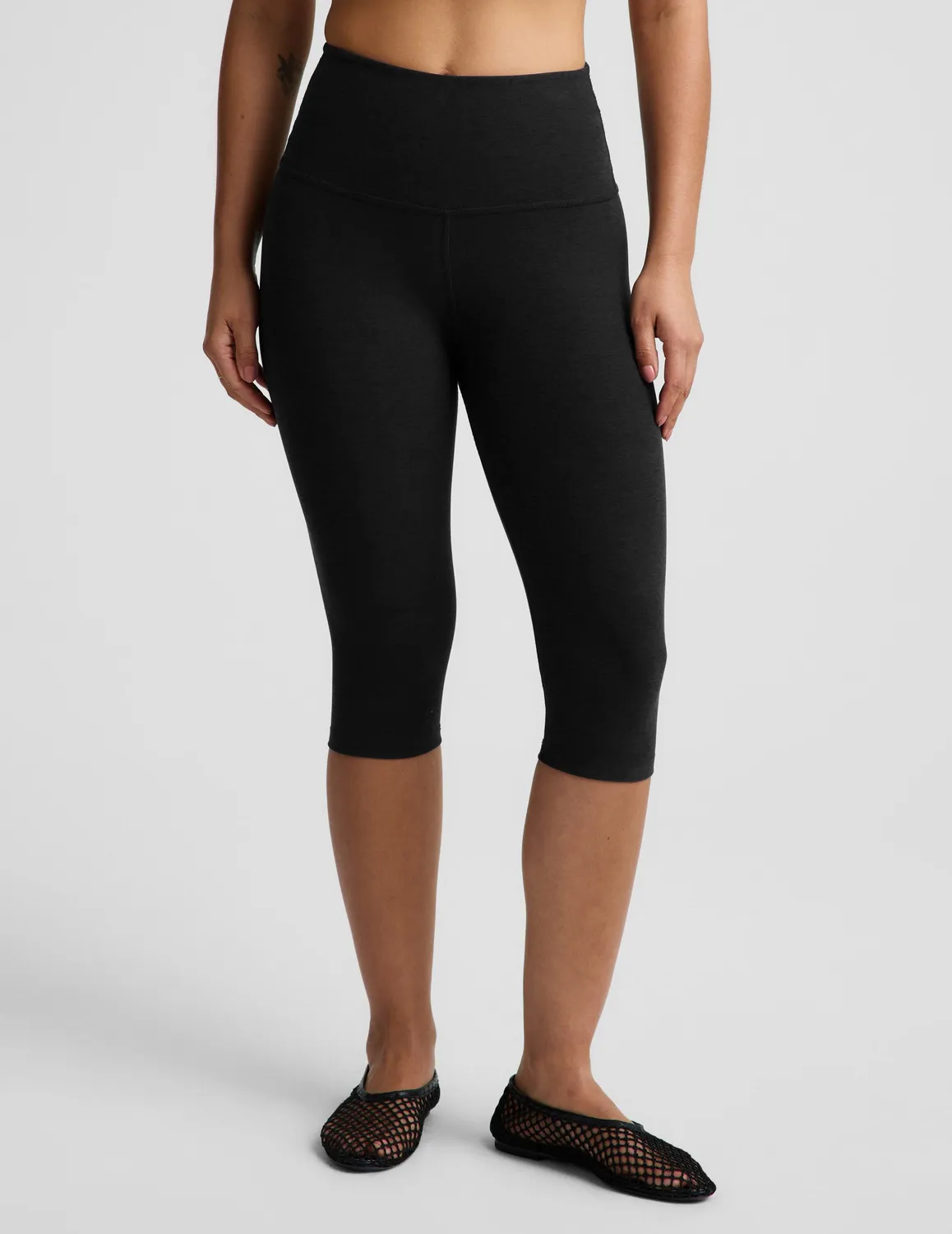 Beyond Yoga Spacedye Pedal Pusher leggings Darkest Night 3/4