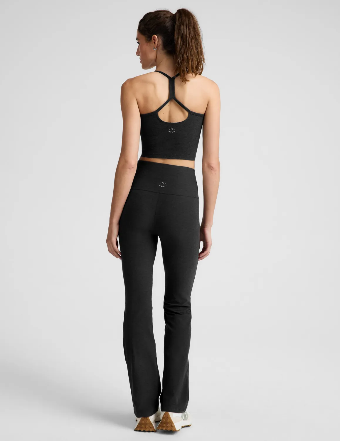 Beyond Yoga Spacedye Practice High Waisted Bootcut Pant 29 byxor svart