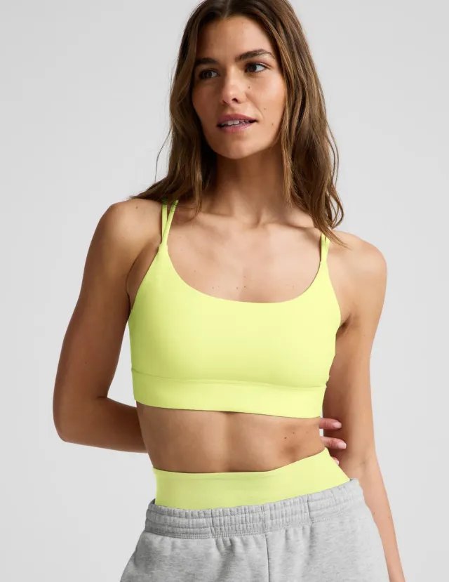 Beyond Yoga Spacedye Back To It Strappy sport-bh lime