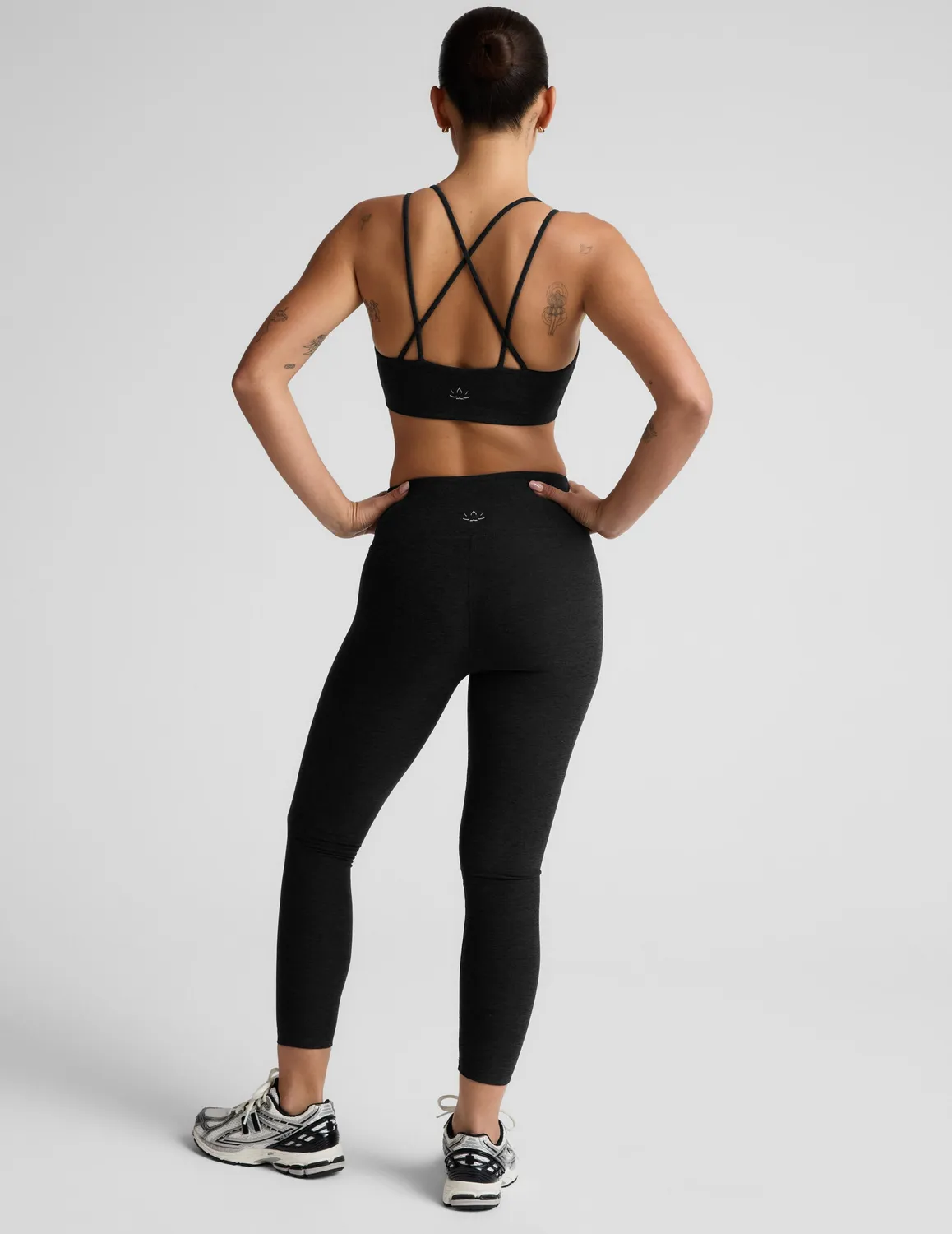 Beyond Yoga Spacedye Mid-Rise Legging leggings Darkest Night svart