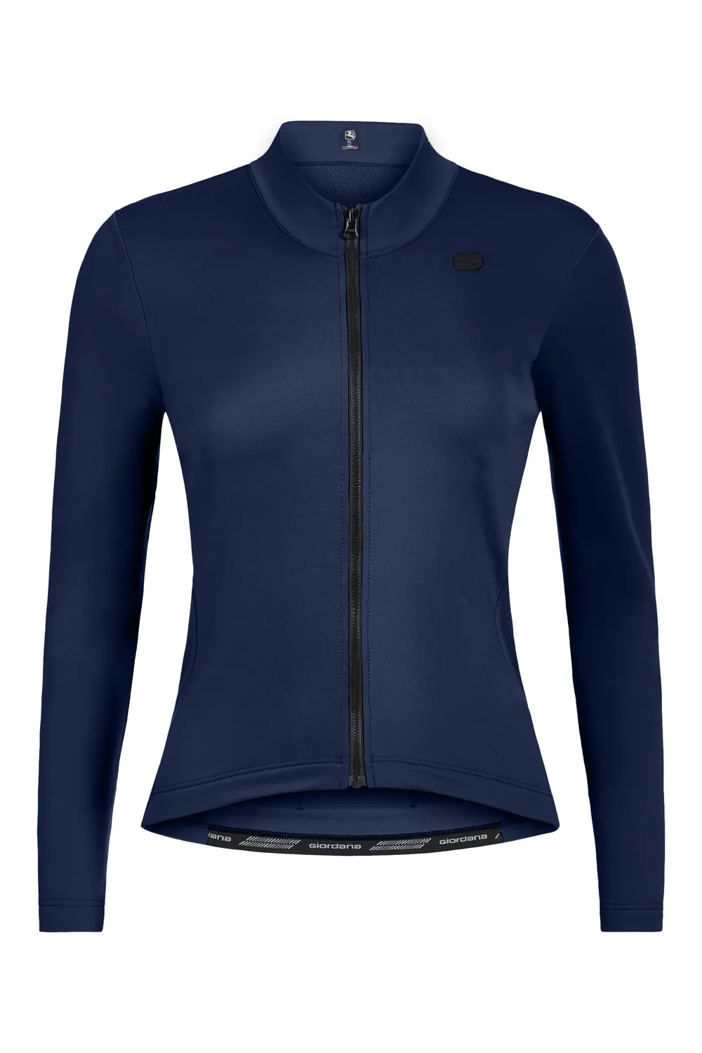 Giordana SilverLine Thermal cykeltröja svart dam 3 fickor