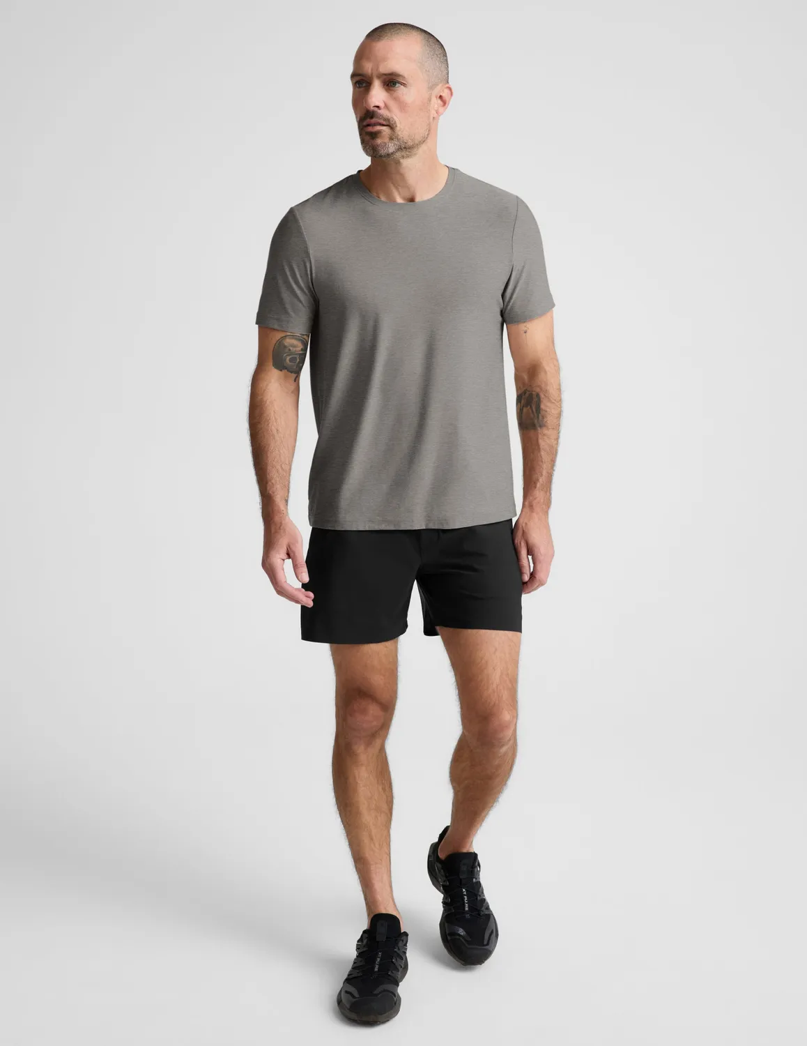 Always Beyond Men's Crew Tee 2.0 t-shirt Soft Umber tunn