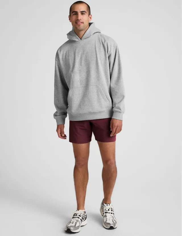 Beyond Yoga Pivotal 2.0 Men's Short 7" träningsshorts Deep Maroon lätt