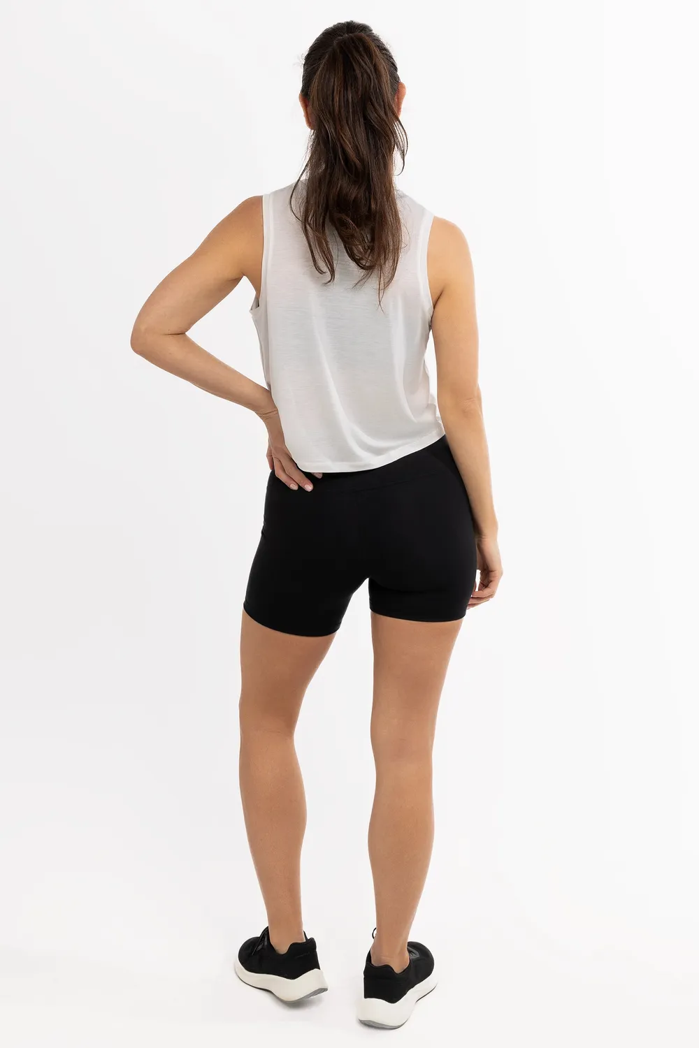 Tripulse AER Relaxed Tencel Crop Top träningstopp sval