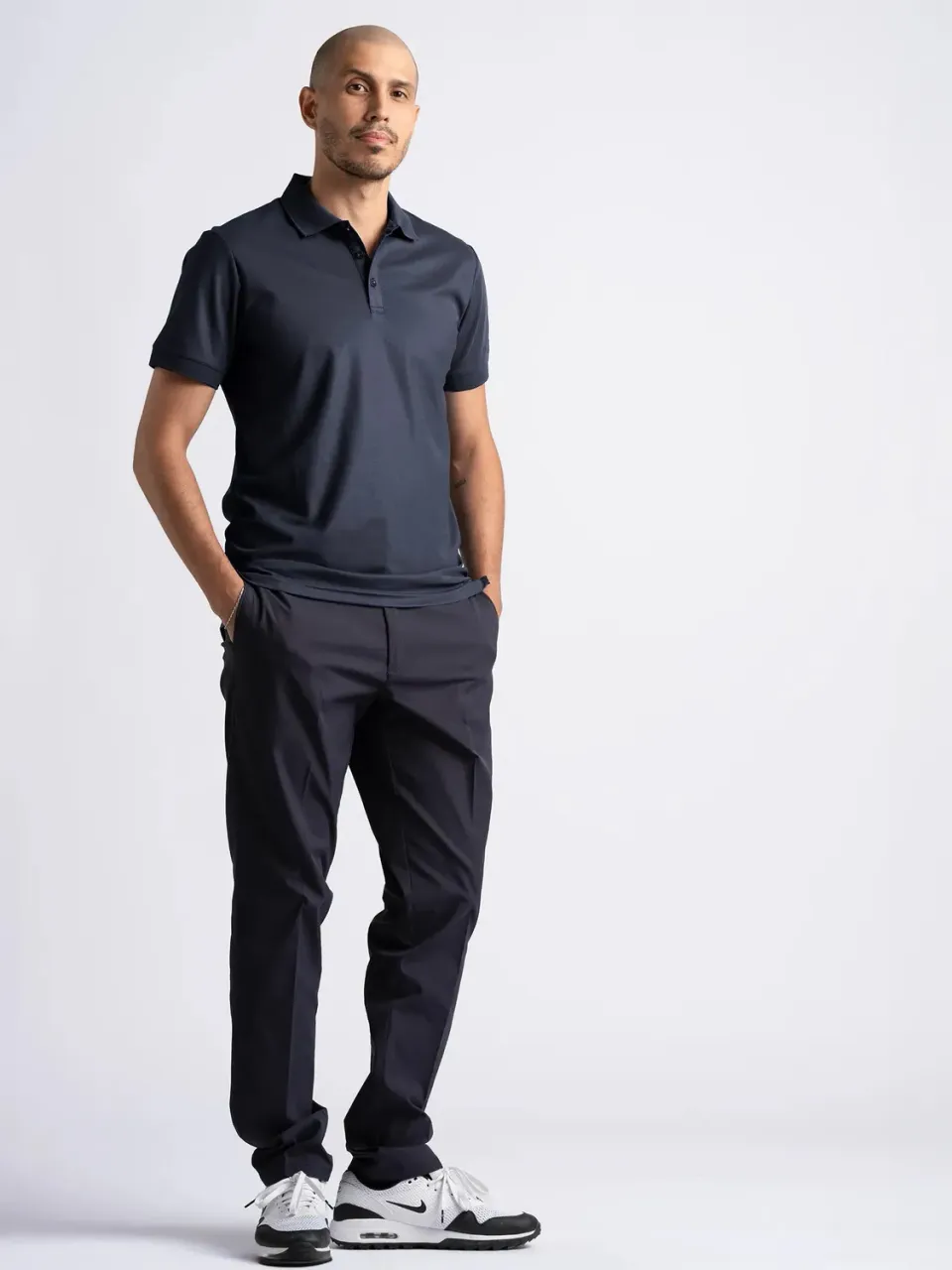 Cross Sportswear Byron Lux chinos marin herr stretch
