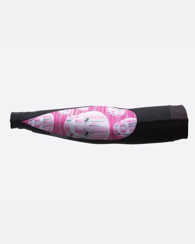 MB Wear Arm Warmer Pink Skull armvärmare termisk
