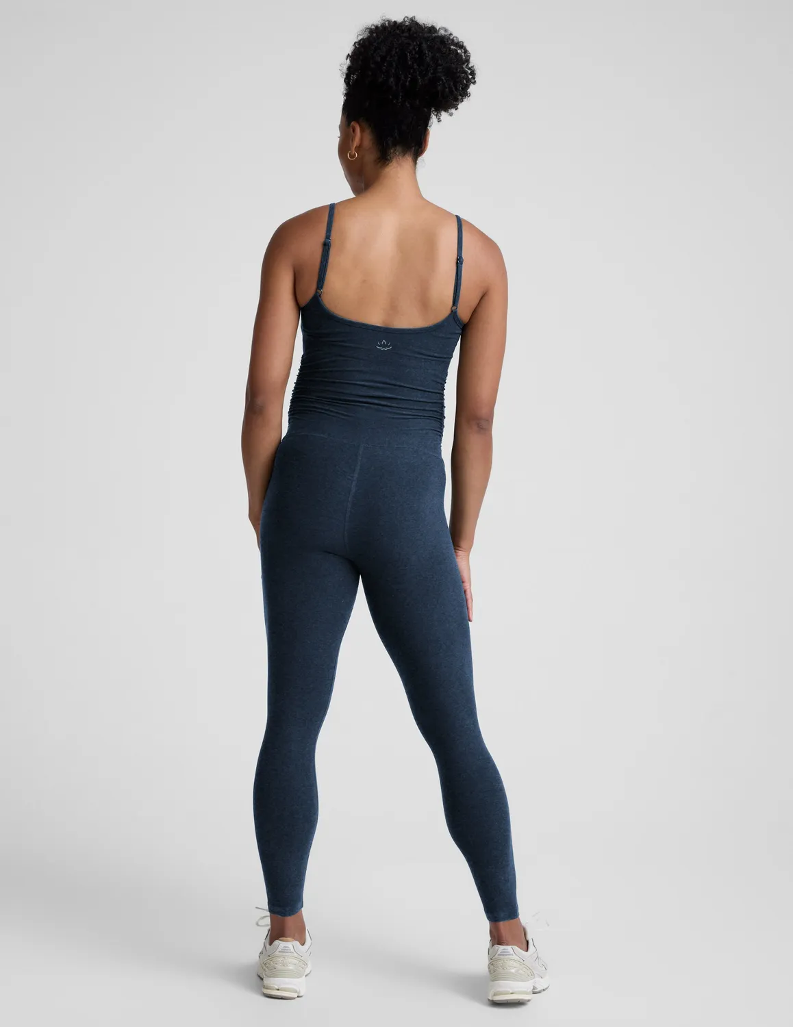 Beyond Yoga Spacedye Uplevel gravidjumpsuit marinblå mjuk