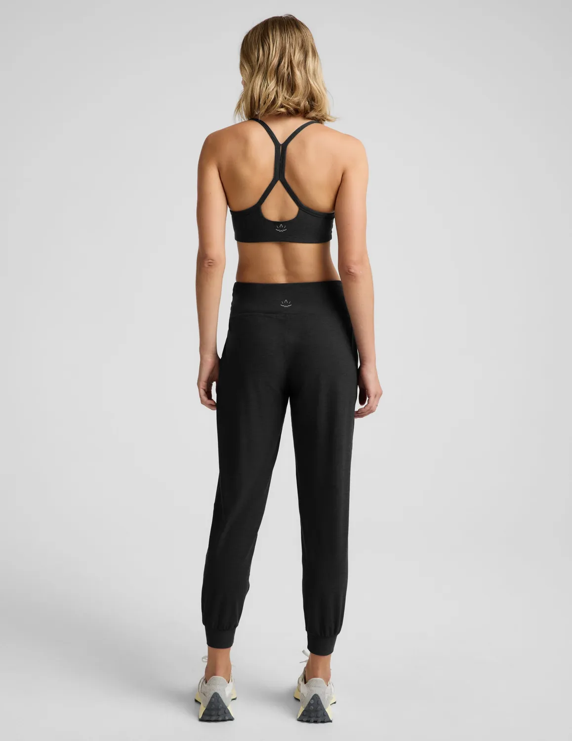 Beyond Yoga Midweight Spacedye Midi Jogger Darkest Night mjuk