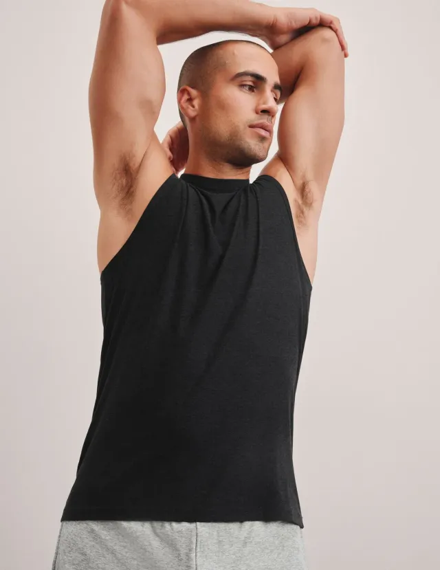 Beyond Yoga Always Beyond Muscle Tank 2.0 muskellinne svart