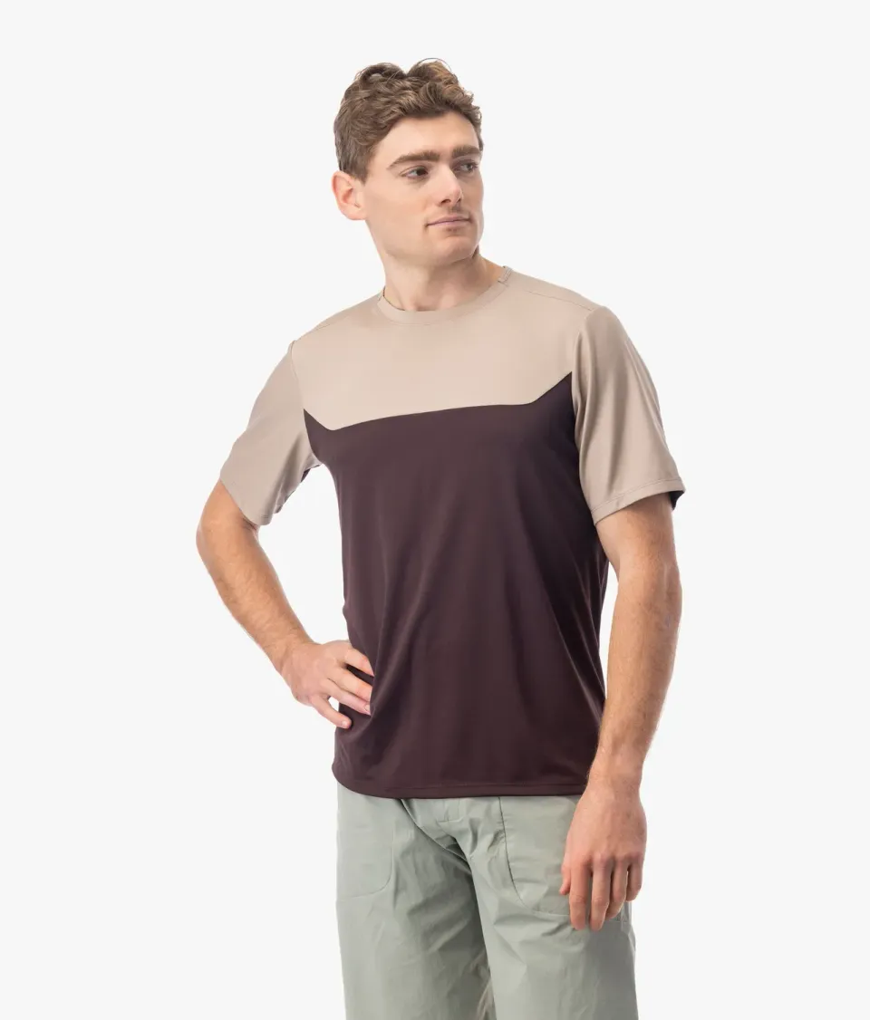7MESH Roam Short Sleeve tröja Mocha herr