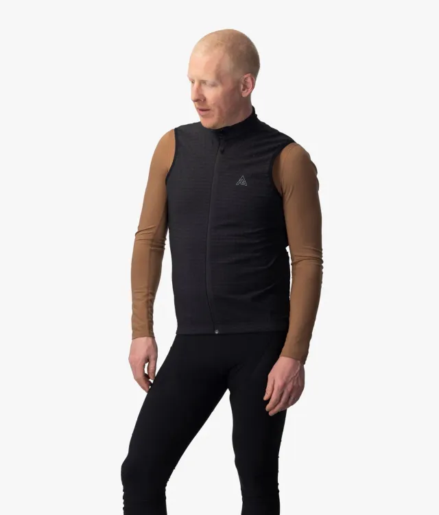 7mesh Seton väst herr svart termisk