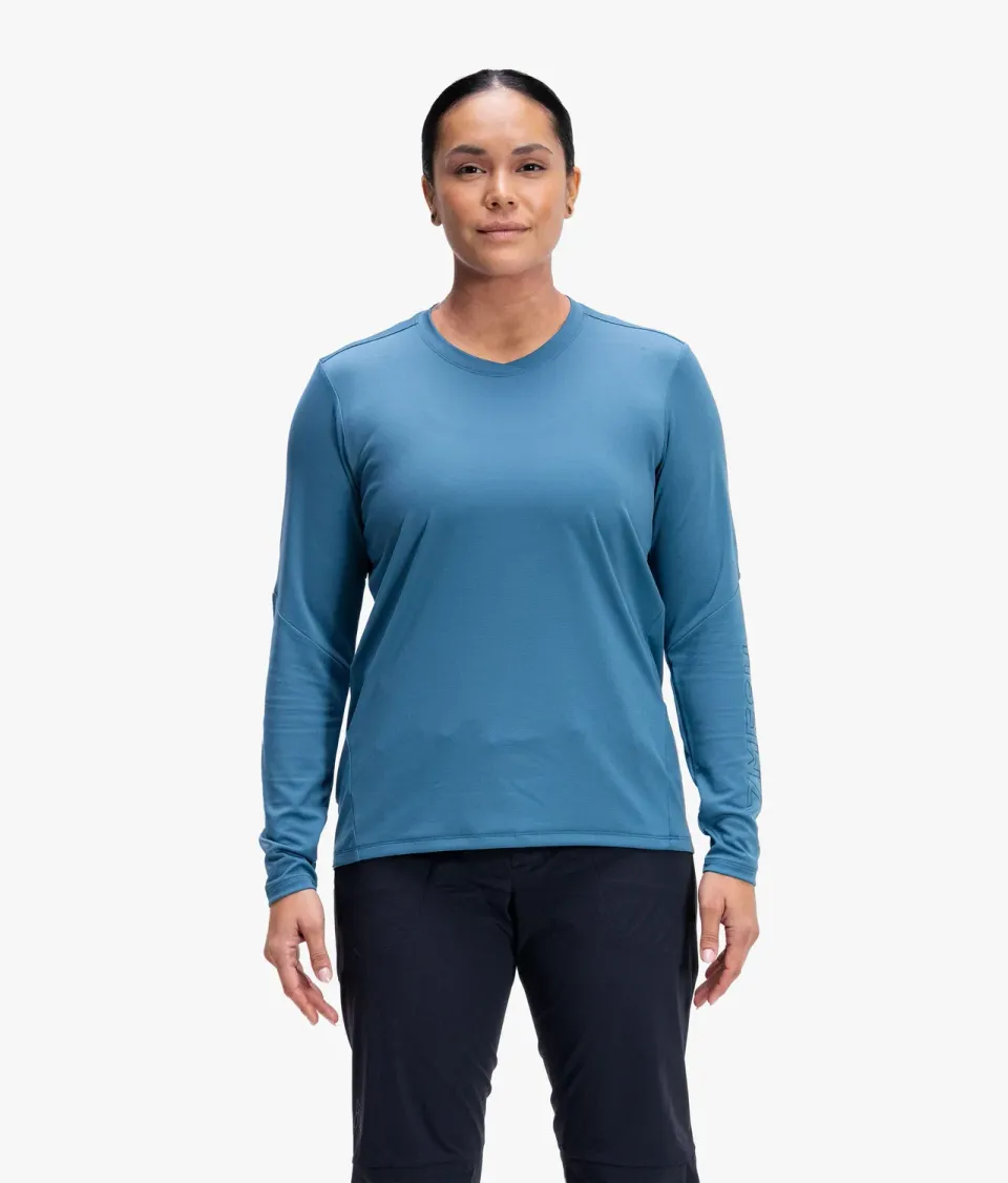 7MESH Roam Long Sleeve cykeltröja dam Lake Blue