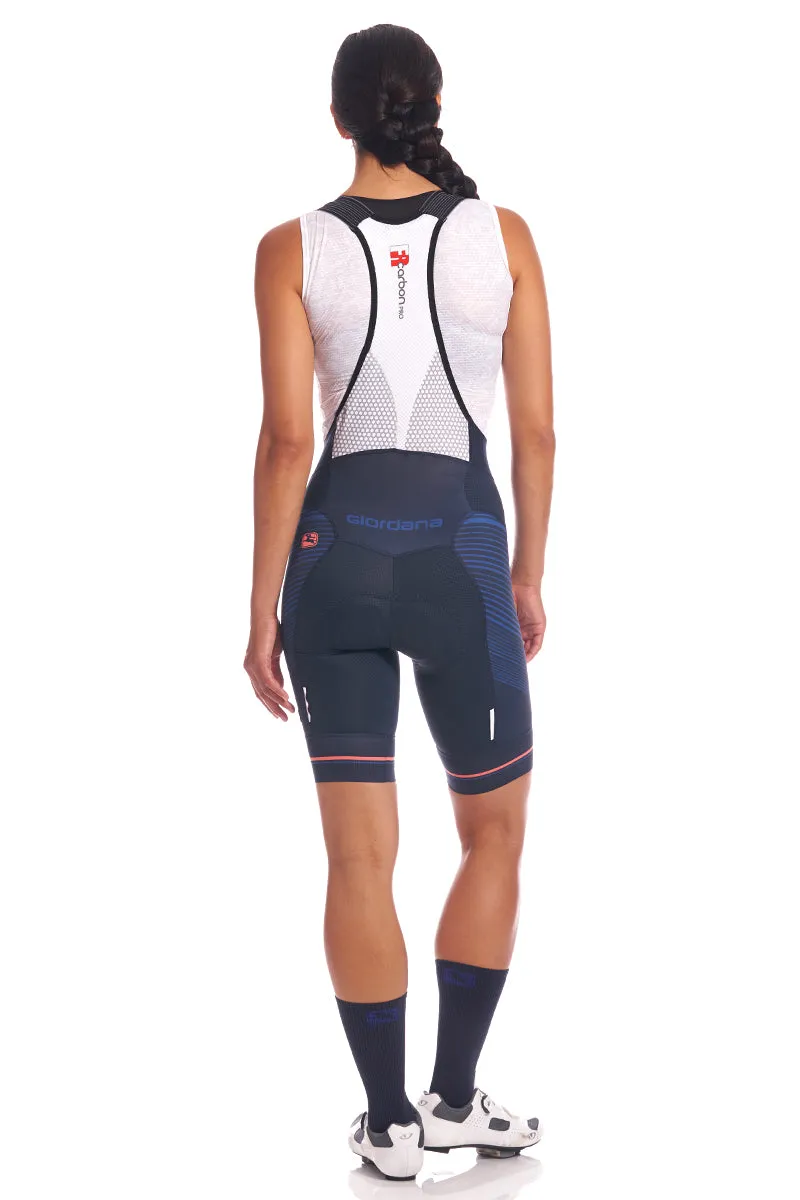 Giordana Moda FR-C Pro bib shorts dam navy coral kompression