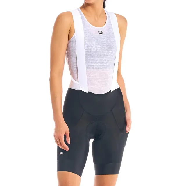 Giordana Vero Pro Cargo bibshorts dam svart fickor