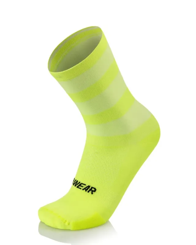 MB Wear Sahara EVO cykelstrumpor gul lätt Q-Skin
