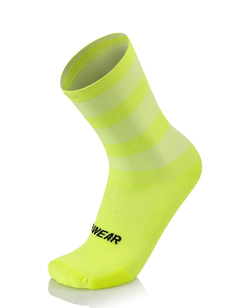 MB Wear Sahara EVO cykelstrumpor gul lätt Q-Skin