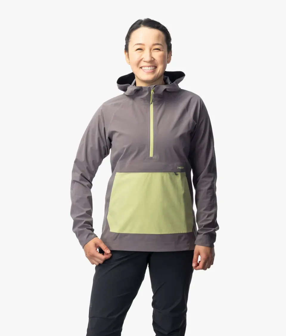7mesh Cache Anorak jacka dam limestone lätt
