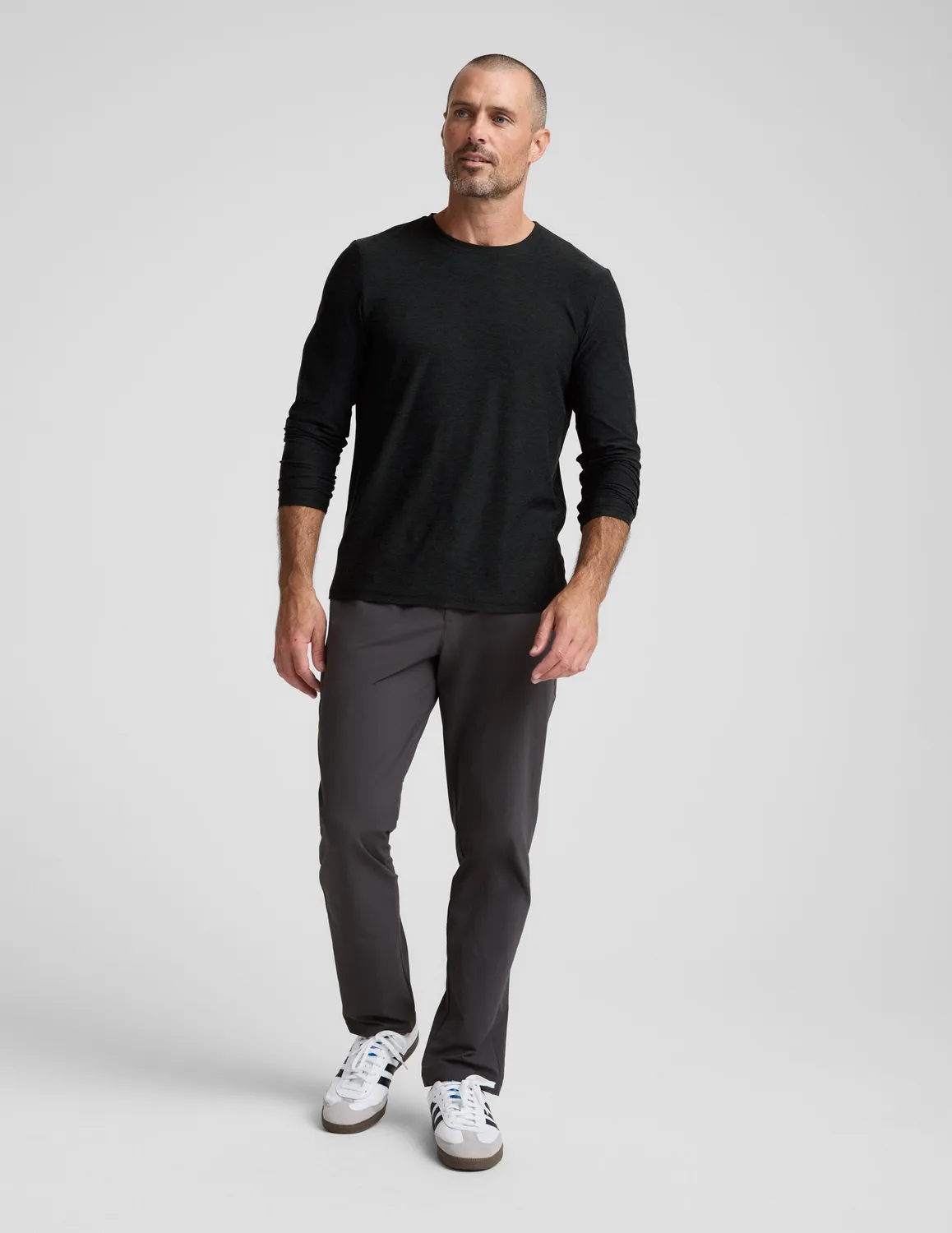 Beyond Yoga All Terrain träningsbyxor Black Ash stretch