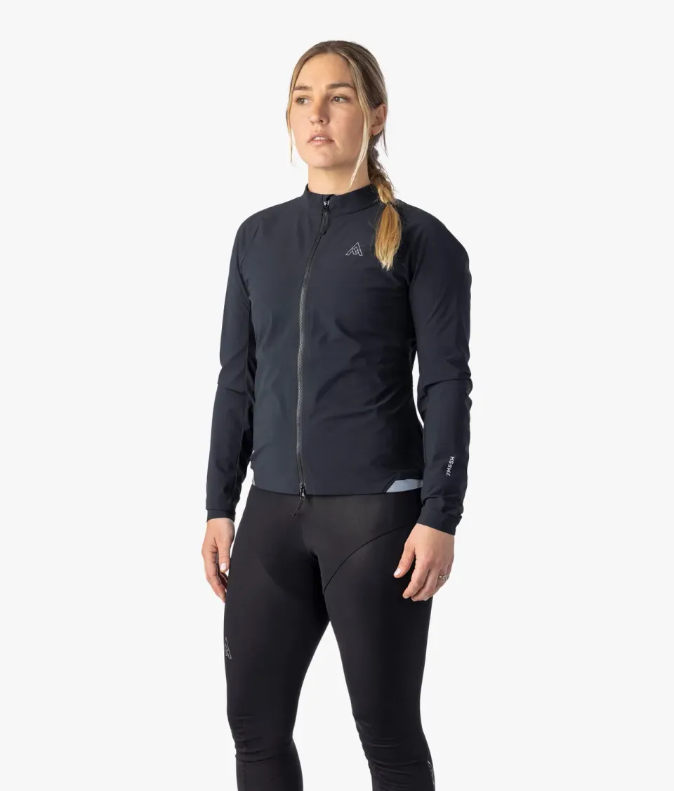 7MESH S2S Long Sleeve Jersey cykeltröja Black slim