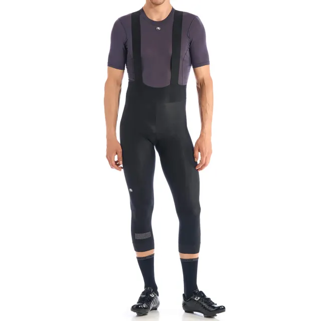 Giordana SilverLine bibknickers herr svart thermal 3/4