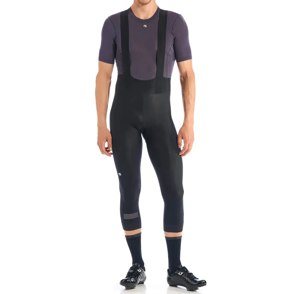 Giordana SilverLine bibknickers herr svart thermal 3/4