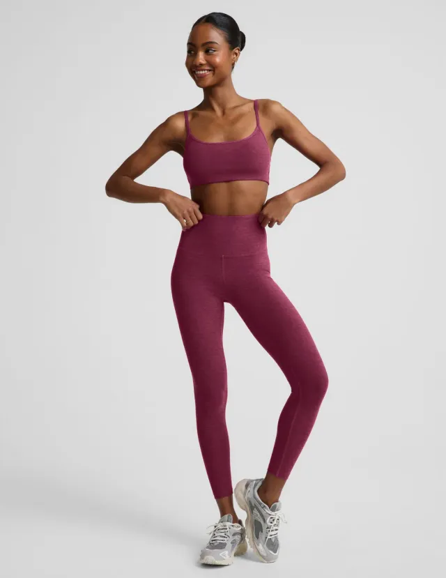 Beyond Yoga Spacedye Caught In The Midi High Waisted leggings Pomegranate mjuk