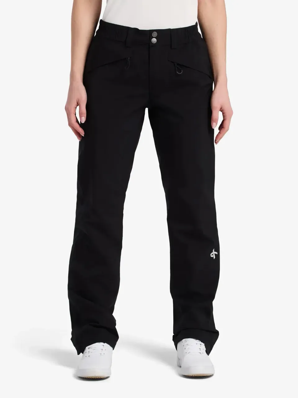 Cross Sportswear Cloud regnbyxor svart lång LO vattentät