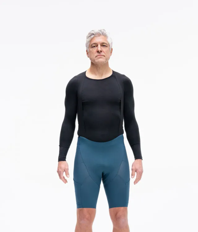 7MESH MK3 Cargo bibshorts herr Deep Sea med fickor